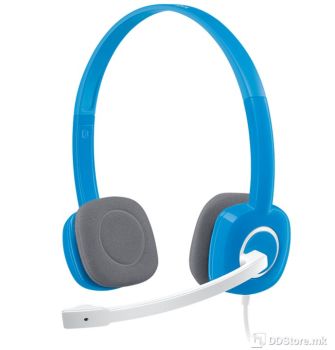 Logitech Headset with mic H150 Blue, PN: 981-000372