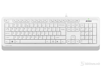 Keyboard A4 FK10 Multimedia USB White