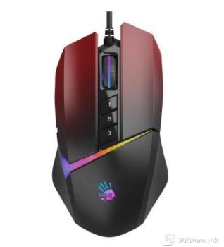 Mouse A4 W60 Max Bloody Gaming USB Gradient Red Activated