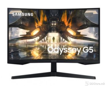 Monitor 27" Samsung LS27AG550EPXEN Odyssey G5 Curved VA 165Hz,1ms, QHD, HDMI, DP, FreeSync