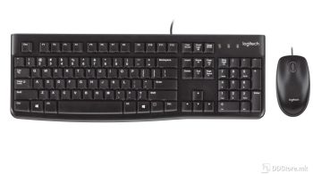 Logitech MK120 Keyboard + Mouse Wired Refurbished