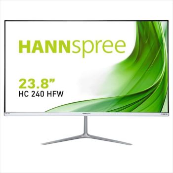 HANNSPREE HC240HFW WHITE, 24" ADS IPS Ultra Slim, TILT w/speakers