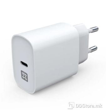 USB Universal Power Charger XtremeMac 30W PD, Type-C, White