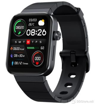 Mibro Watch T1 Black, 1.6inch AMOLED HD display, Support Bluetooth Calling