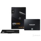 SSD 2.5" Samsung 870 Evo 2TB SATA3 AES 256-bit Encr. 560R/530W