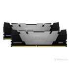 Kingston 32GB 3600MHz DDR4 CL16 DIMM  Fury Renegade Black, Kit of 2, KF436C16RB12K2/32