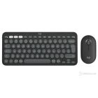 Keyboard Logitech Wireless Pebble 2 Combo w/Mouse Graphite