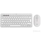 Keyboard Logitech Wireless Pebble 2 Combo w/Mouse White