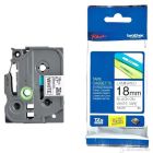 Brother Genuine P-touch TZe-241 laminated label tapes 18mm