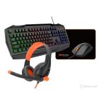 Meetion C490  4 in 1(Keyboard, Mouse, Headset, Pad)