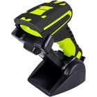 BarCode Scanner Symcode MJ-1911 433 Laser 2D USB/BT Wireless Black Qi Charging