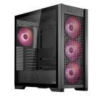 ASUS Case TUF Gaming GT302 Black, ARGB ATX mid-tower case is designed