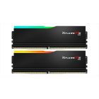 RAM DDR5 64GB(2x32GB) 6400MHz CL32 G.SKILL Ripjaws M5 RGB Intel XMP Black F5-6400J3239G32GX2-RM5RK