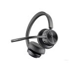 HP Poly Headset VOY 4320 -M HS +BT700 +CHS, USB Type-A; Bluetooth, Rechargeable Li-ion, 1.5 m, Charge stand