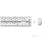 Keyboard HP Wireless 230 w/Wir. Mouse Combo White