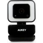 WEB CAMERA AUKEY PC-LM6 Stream Series with Ring Light, 1080p USB, 30 fps, black