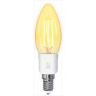 LED BULB SMART DELTACO E14 1800K-6500K DIMMABLE WHITE, 4.5W, FILAMENT LAMP, SH-LFE14C35
