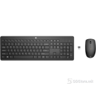 HP 235 Wireless Mouse and Keyboard Combo, black