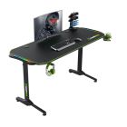 GameMax D140-Carbon RGB, Gaming Desk, Size 1400*600*750mm,RGB