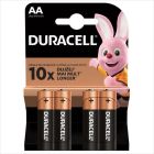 Battery DURACELL BASIC ALKALINE, 4xAA, 1.5V, LR6