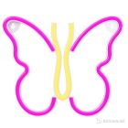 Wall LED Lights Neon Butterfly NNE03 Pink/Yellow