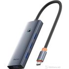 USB HUB 3.0 4-Port Type-C Baseus UltraJoy Space Gray