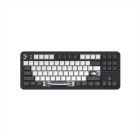 KEYBOARD MECHANICAL DARK PROJECT ALU87B BUSHIDO TKL HS RGB linear mechanical switches G3ms Moonstone- Pre-lubed, +4 switch +Keycap Language Set ANSI layout