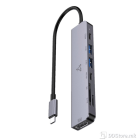 Docking Station SBOX 7in1 Type C HDMI, USB-C/1xUSB 3.0/1xUSB 2.0/Card Reader