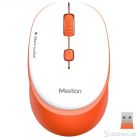 Meetion Mouse R571 Whte & ORANGE, 2.4G Wireless