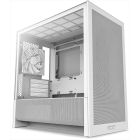 CASE NZXT microATX H3 FLOW w/WINDOW (1 x F120Q fan included) BTF Ready, White, CC-H31FW-01