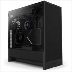 CASE NZXT E-ATX Mid-Tower H5 FLOW (2024) w/Mesh Front & top MESH 2xF120Q, USB 3.2 type-C, 1xUSB 3.2 type A, Matte Black CC-H52FB-01