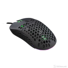 Mouse White Shark Premium Gaming Naginata 16000 DPI RGB Black