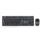 COMBO KEYBOARD AND MOUSE WIRELESS GEMBIRD Black, KBS-W-01