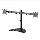 MONITOR STAND GEMBIRD, 2 MONITOR, 13"-32", VESA 100/75mm, Tilt, Swivel, Rotation, 8kg, MS-D2ST-02