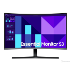 SAMSUNG S32D390GAU 32" S3 (S39GD) FHD 100Hz Curved Monitor, Game Mode, Eye Saver Mode, Multiple Connectivity with HDMI Port, Built-In S