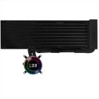 COOLERS CPU AIO LIAN LI HydroShift II LCD 360N ARGB, 3x120mm ARGB fans, LCD-C Display 2.1" IPS, Black, GHS2LCD36B