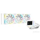 Cooler Liquid Deepcool LM360 ARGB w/IPS 2.4" Display, All Intel/AMD White