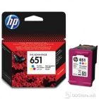HP Cartridge 651 Tri-color Original Ink Advantage