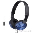 Headphones Sony MDR-ZX310APL w/Microphone Blue