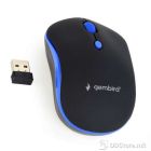 Mouse Gembird Wireless MUSW-4B-03 Optical 1600DPI Black/Blue