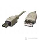Cable USB 2.0 A-plug to Micro B-plug 1m White Omega