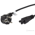 Power Cord Lanberg C5 Mickey VDE 1.8m Black