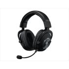 LOGITECH Gaming-Headset G PRO X Black Wireless Lightspeed w/microphone  981-000907