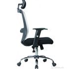 Office chair CONFERENCE with headrest ( BLACK )