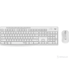 Logitech Wireless Desktop MK295 Combo w/Mouse Silent White