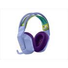 LOGITECH Gaming-Headset G733 Wireless LIGHTSPEED RGB w/microphone 981-000890, Lilac