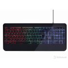 Keyboard Gembird KB-UML-03 Multimedia RGB Backlight USB Black