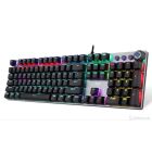 AULA FIRESHOCK V2 TACTILE Illuminated w/palm rest Black, 284825