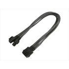 NANOXIA EPS 8-pin 30cm CARBON, NX8PV3EC EXTENSION PSU
