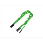 NANOXIA PCI-E 6+2-pin 30cm NEON GREEN, NXP683ENG EXTENSION PSU